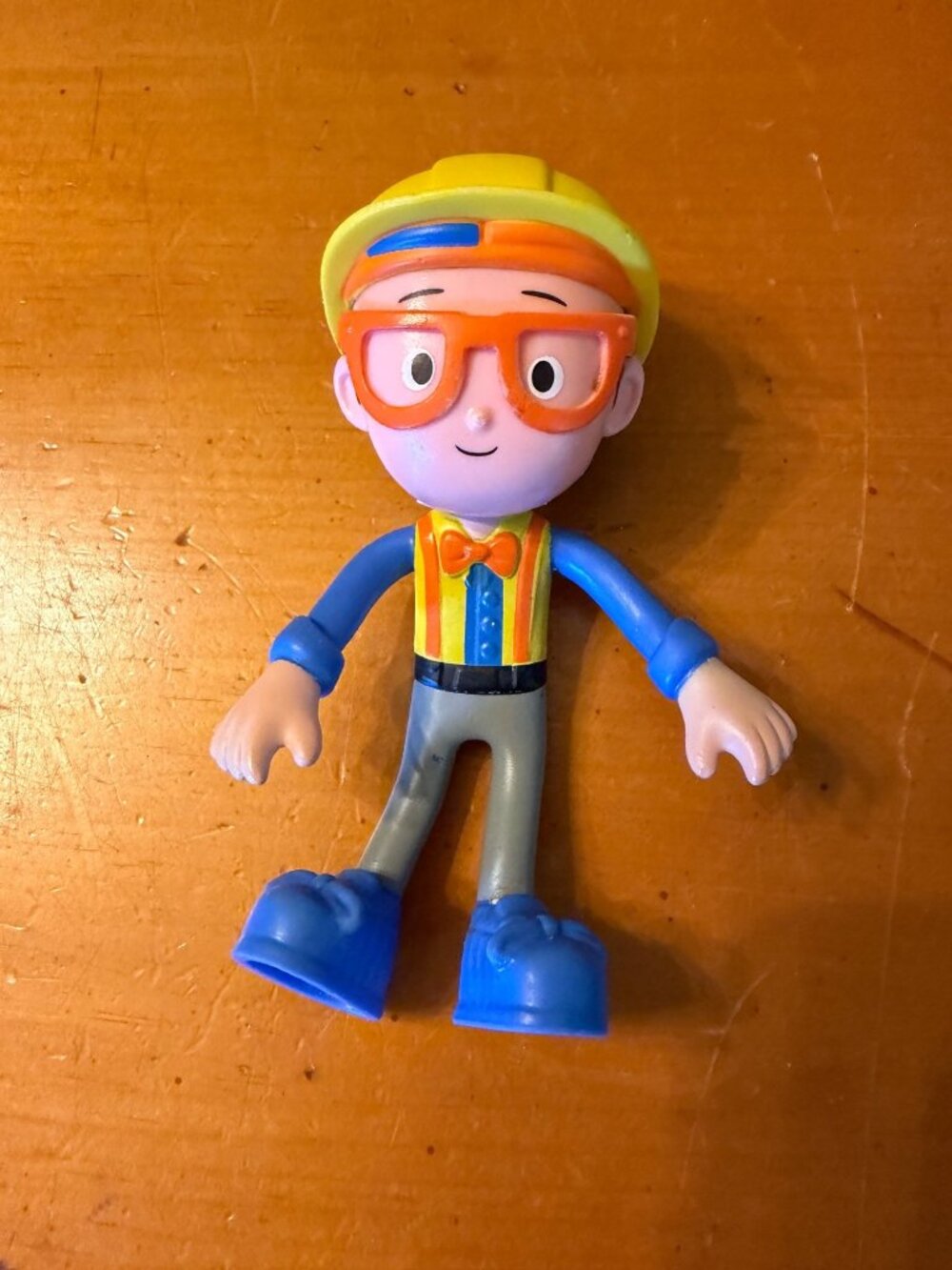 Blippi Bendable Toy Figure Construction Worker